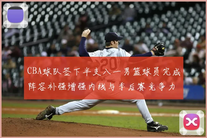 CBA球队签下半支八一男篮球员完成阵容补强增强内线与季后赛竞争力